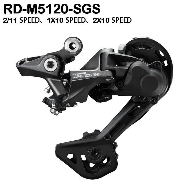 Shimano Deore M5100 M5120 SGS  - огляд і ціна Rear Derailleur Shadow
