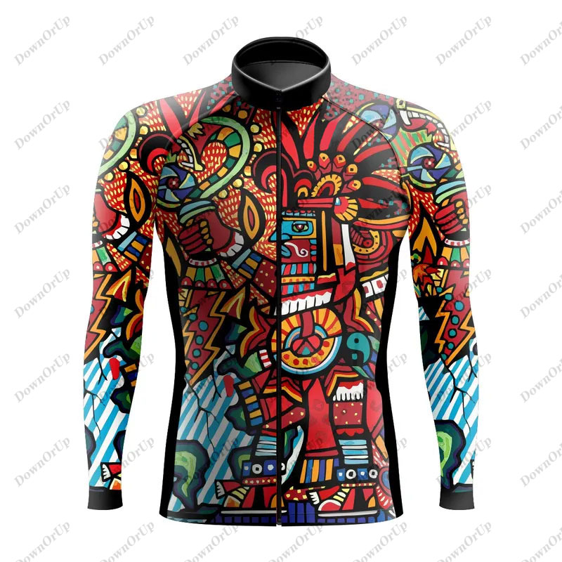 Mexico Aztec Men's Long Sleeve - огляд і ціна Mountain Biking New Mexico
