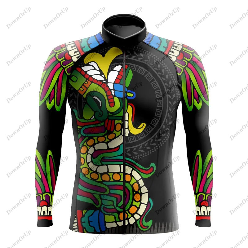 Mexico Aztec Men's Long Sleeve - огляд і ціна Mountain Biking New Mexico
